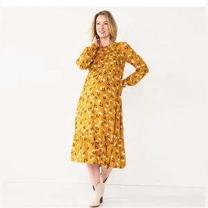 Sonoma Floral Maternity Dress